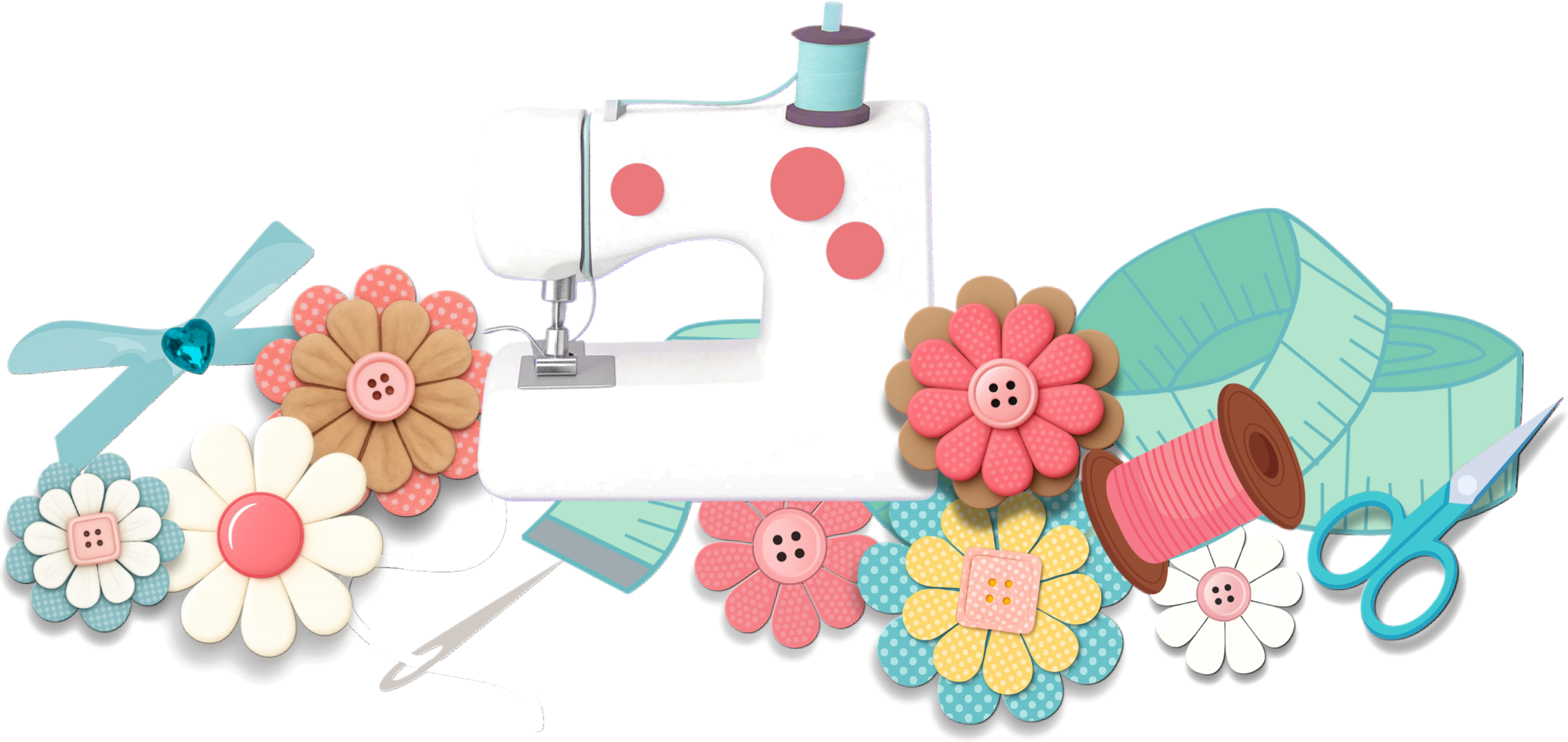 Sewing crafts illustration