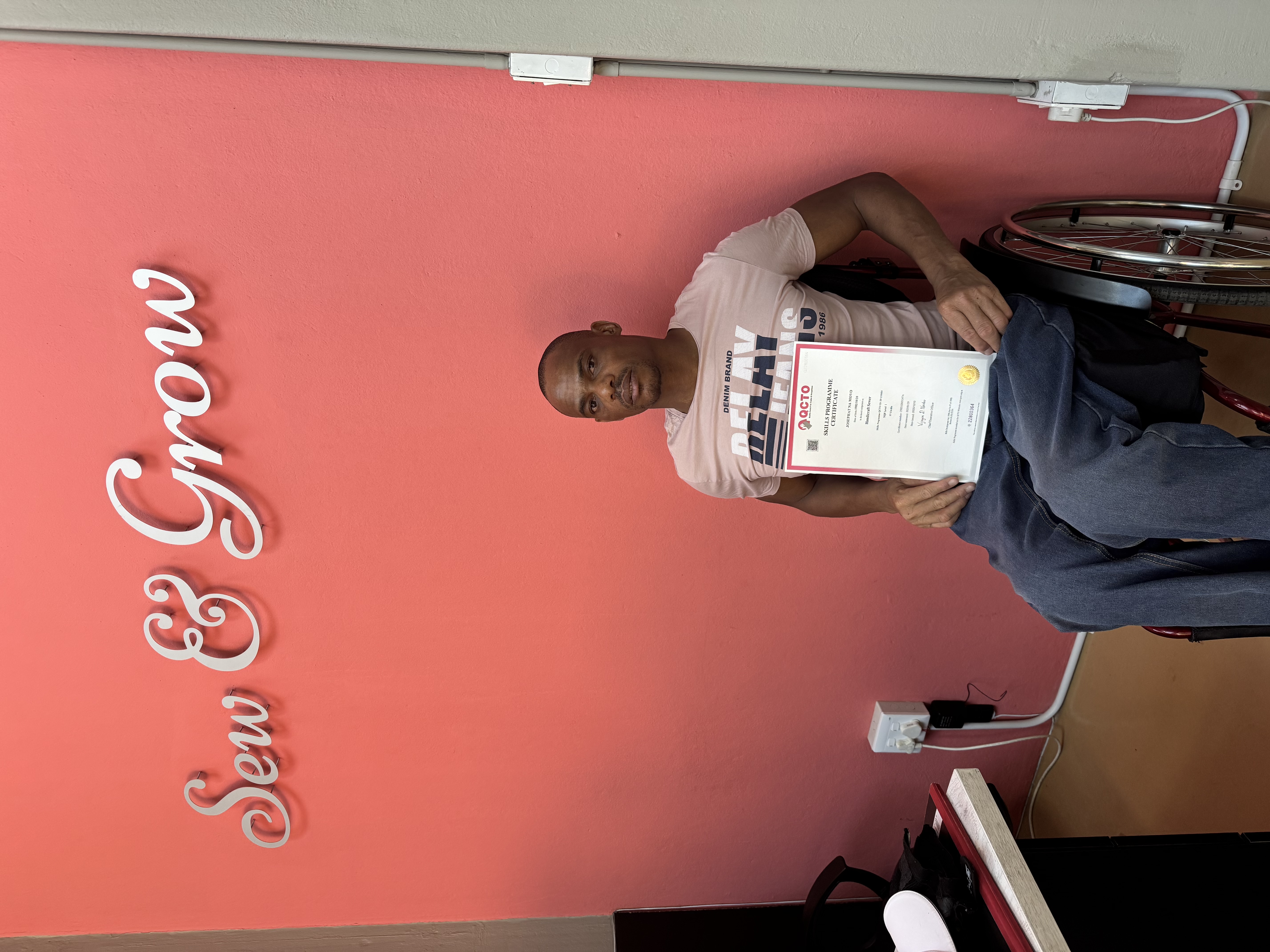 Graduate with QCTO skills certificate