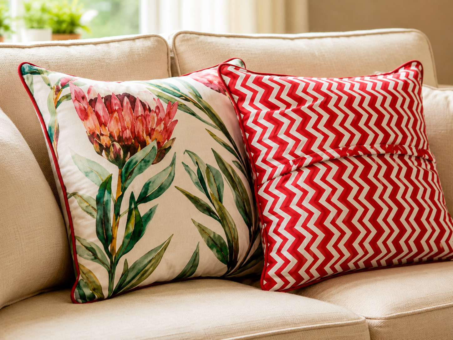 Piped Cushion